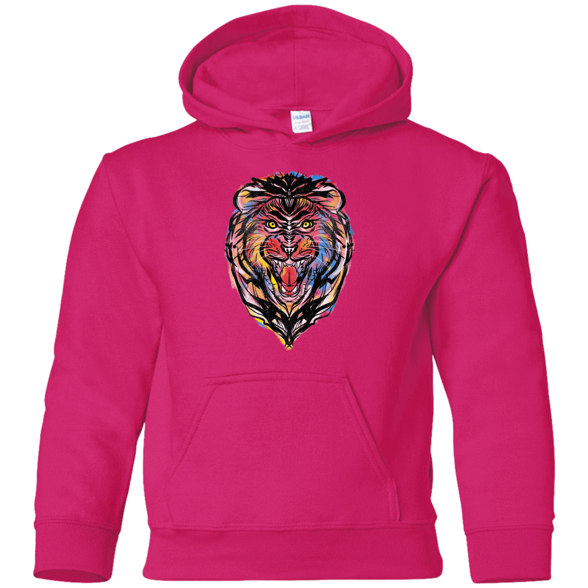 Sweatshirts Heliconia / YS Stencil Lion Youth Hoodie