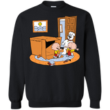 Sweatshirts Black / S Stewie and Brian Crewneck Sweatshirt