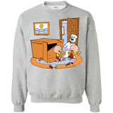 Sweatshirts Sport Grey / S Stewie and Brian Crewneck Sweatshirt