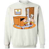 Sweatshirts White / S Stewie and Brian Crewneck Sweatshirt