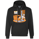 Sweatshirts Black / S Stewie and Brian Premium Fleece Hoodie