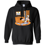 Sweatshirts Black / S Stewie and Brian Pullover Hoodie