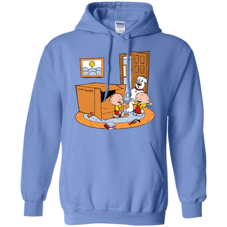 Sweatshirts Carolina Blue / S Stewie and Brian Pullover Hoodie
