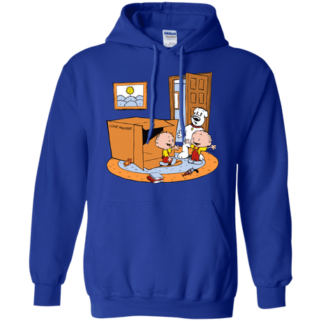 Sweatshirts Royal / S Stewie and Brian Pullover Hoodie