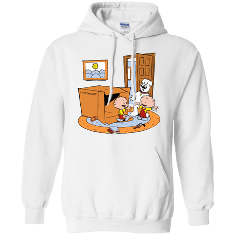 Sweatshirts White / S Stewie and Brian Pullover Hoodie
