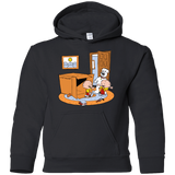 Sweatshirts Black / YS Stewie and Brian Youth Hoodie