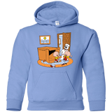 Sweatshirts Carolina Blue / YS Stewie and Brian Youth Hoodie