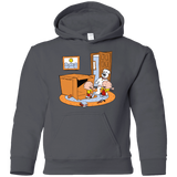 Sweatshirts Charcoal / YS Stewie and Brian Youth Hoodie