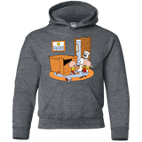 Sweatshirts Dark Heather / YS Stewie and Brian Youth Hoodie