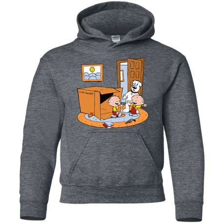 Sweatshirts Dark Heather / YS Stewie and Brian Youth Hoodie