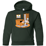 Sweatshirts Forest Green / YS Stewie and Brian Youth Hoodie