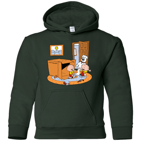 Sweatshirts Forest Green / YS Stewie and Brian Youth Hoodie