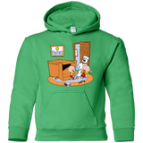 Sweatshirts Irish Green / YS Stewie and Brian Youth Hoodie