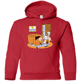 Sweatshirts Red / YS Stewie and Brian Youth Hoodie