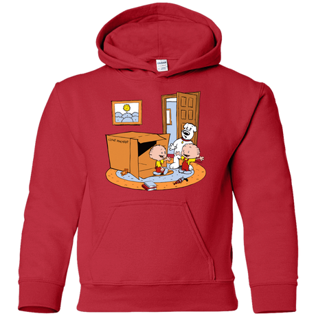 Sweatshirts Red / YS Stewie and Brian Youth Hoodie