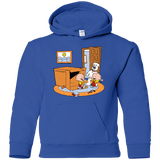 Sweatshirts Royal / YS Stewie and Brian Youth Hoodie