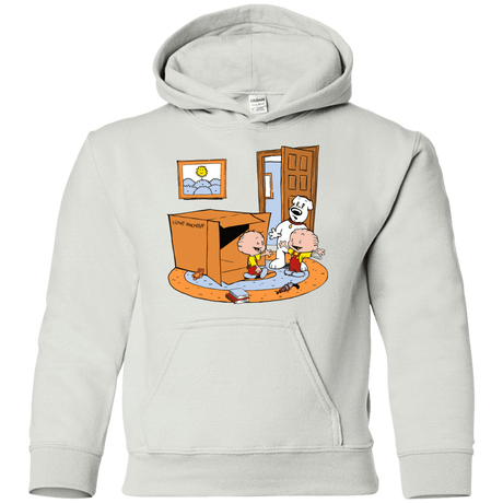 Sweatshirts White / YS Stewie and Brian Youth Hoodie