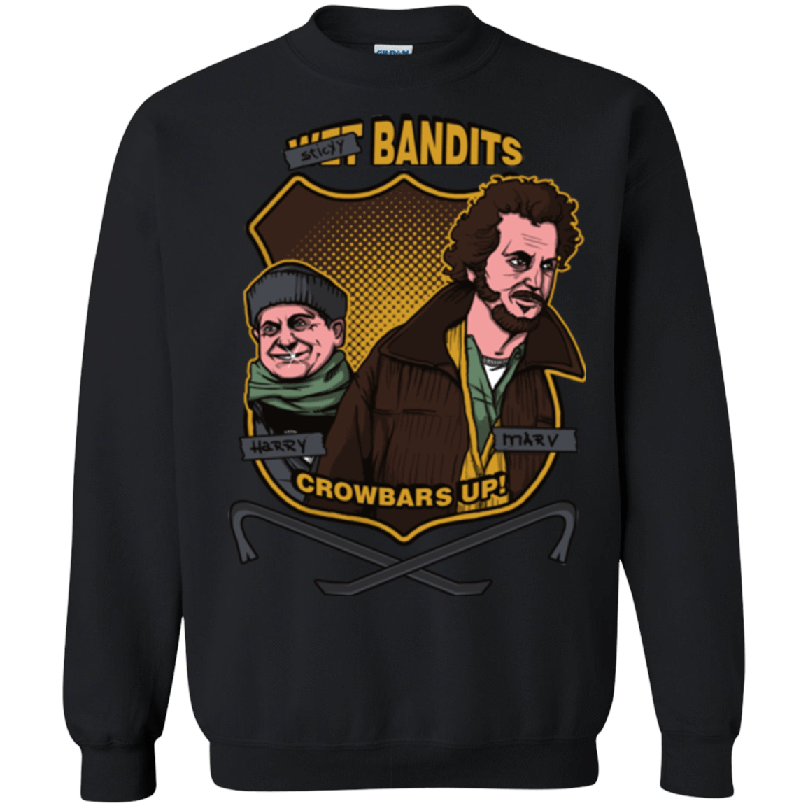 Sweatshirts Black / Small Sticky Bandits Crewneck Sweatshirt