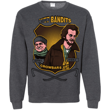 Sweatshirts Dark Heather / Small Sticky Bandits Crewneck Sweatshirt