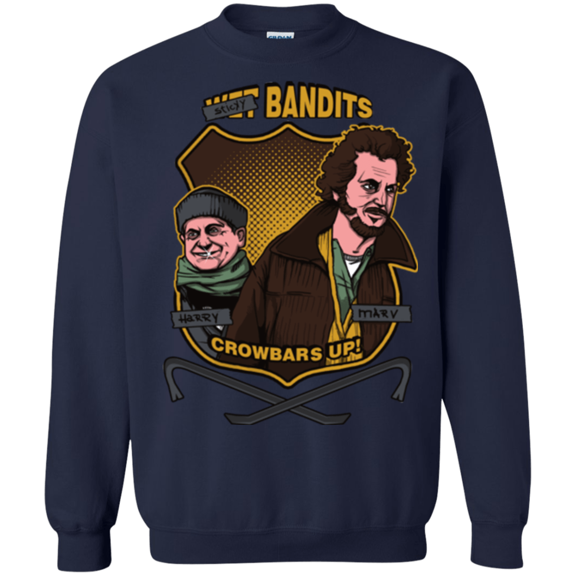 Sweatshirts Navy / Small Sticky Bandits Crewneck Sweatshirt