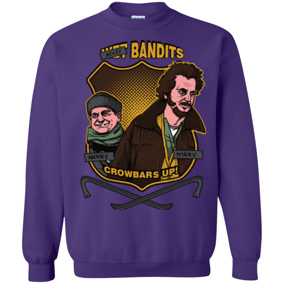 Sweatshirts Purple / Small Sticky Bandits Crewneck Sweatshirt