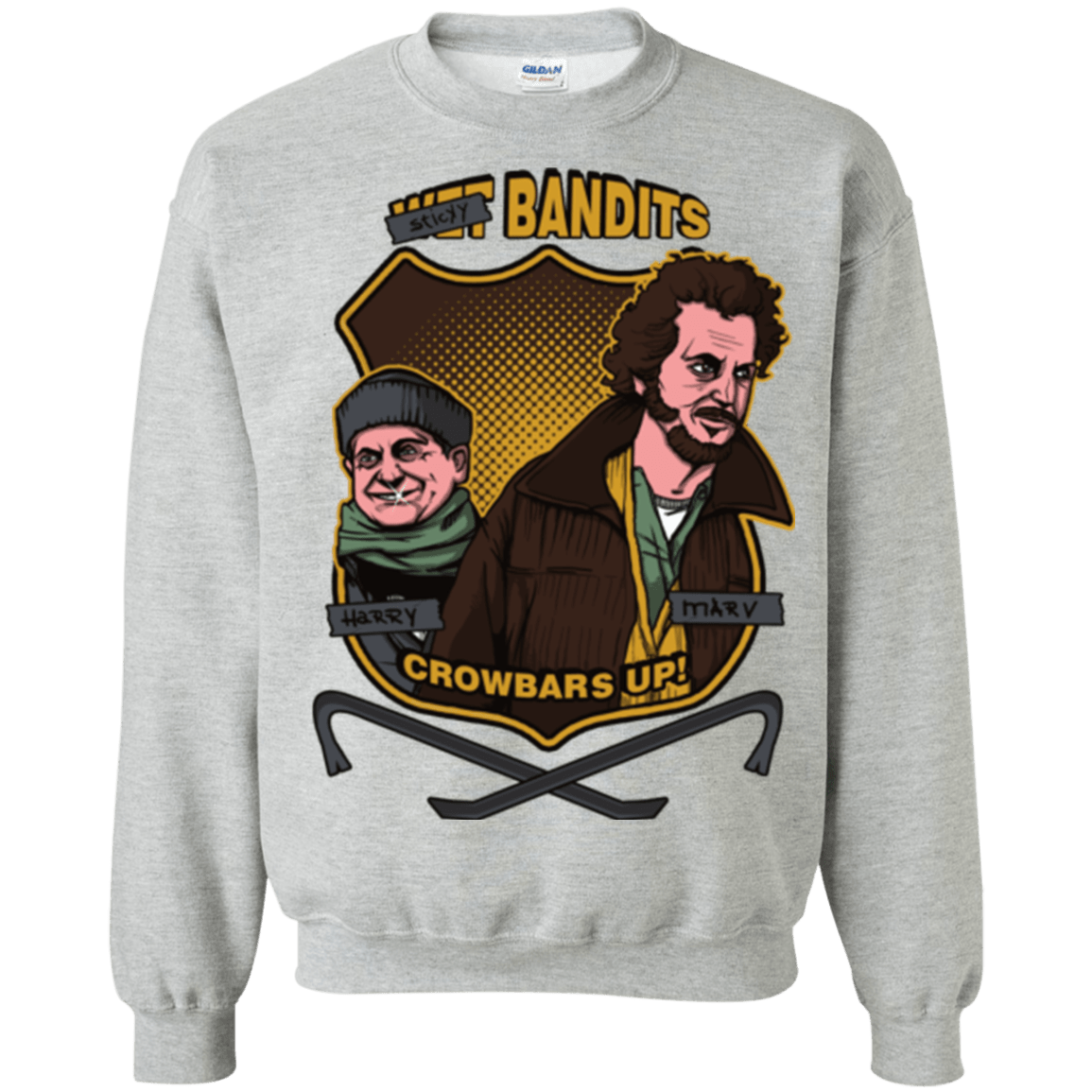 Sweatshirts Sport Grey / Small Sticky Bandits Crewneck Sweatshirt