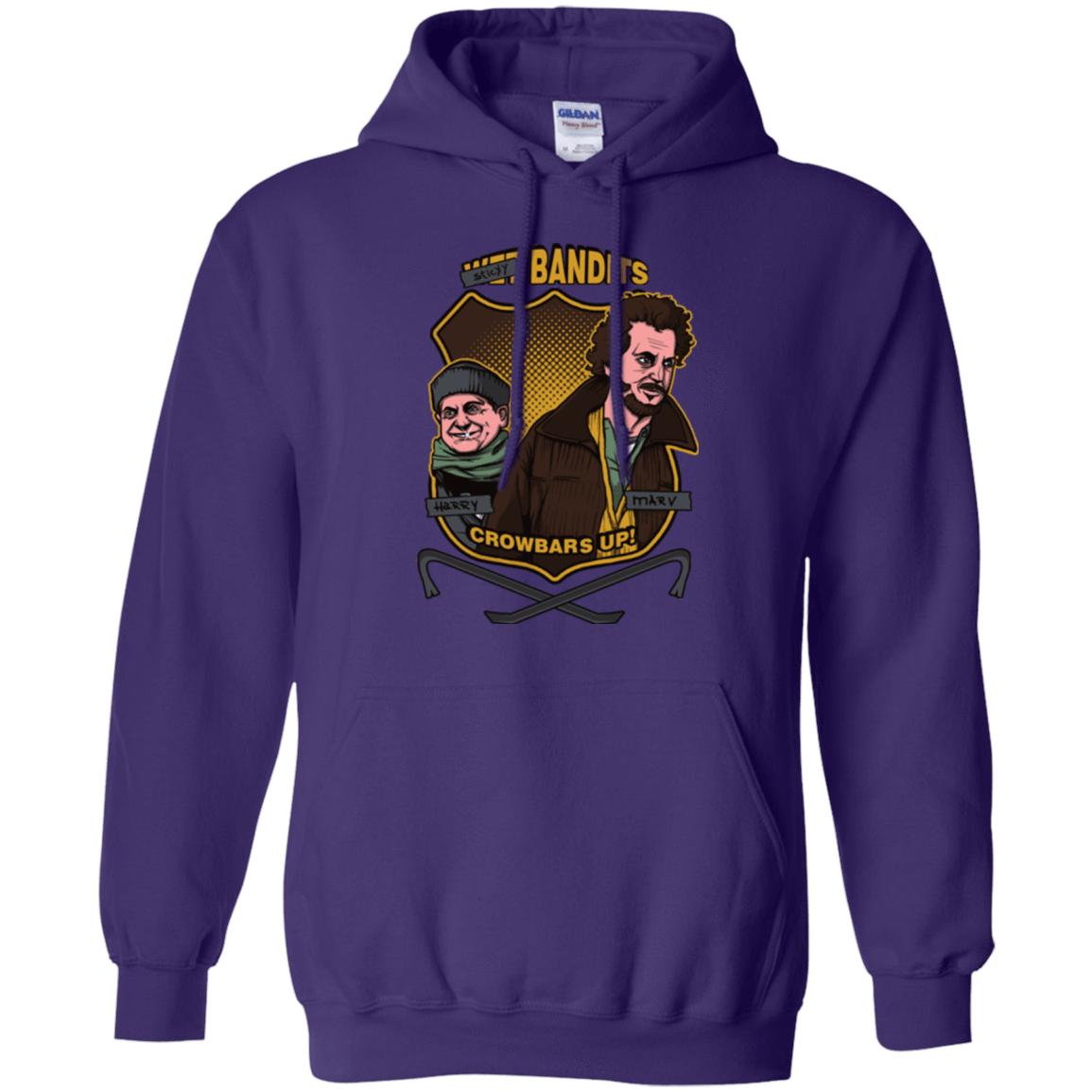 Sweatshirts Purple / Small Sticky Bandits Pullover Hoodie