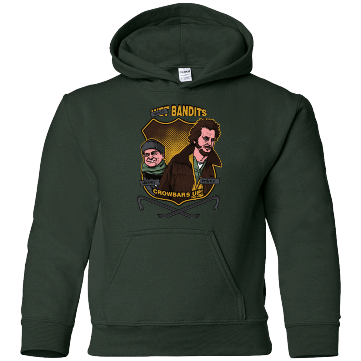Sweatshirts Forest Green / YS Sticky Bandits Youth Hoodie