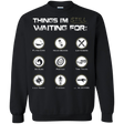 Sweatshirts Black / Small Still Waiting Crewneck Sweatshirt