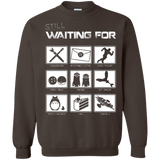 Sweatshirts Dark Chocolate / Small Still Waiting Part 2 Crewneck Sweatshirt