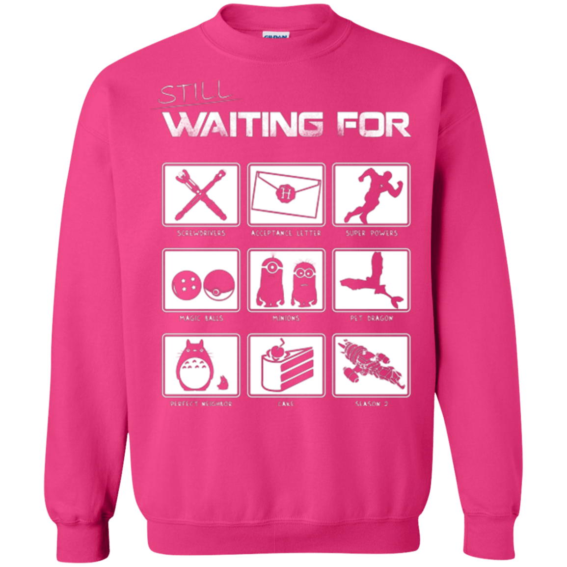 Sweatshirts Heliconia / Small Still Waiting Part 2 Crewneck Sweatshirt