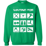 Sweatshirts Irish Green / Small Still Waiting Part 2 Crewneck Sweatshirt