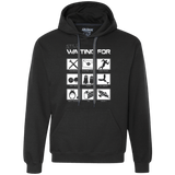 Sweatshirts Black / Small Still Waiting Part 2 Premium Fleece Hoodie