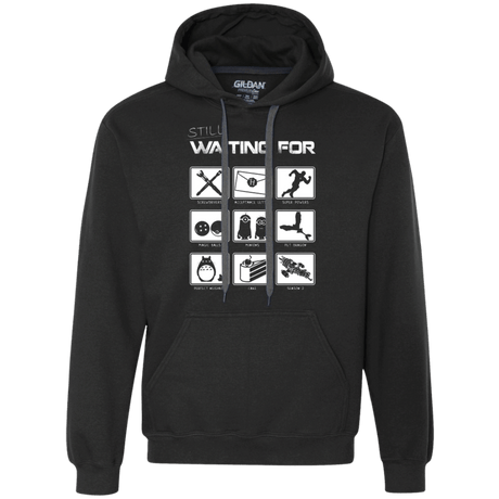 Sweatshirts Black / Small Still Waiting Part 2 Premium Fleece Hoodie