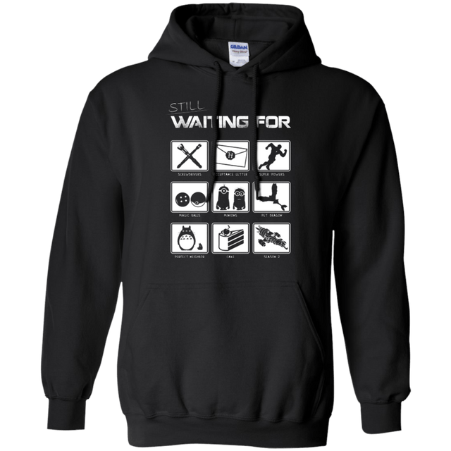 Sweatshirts Black / Small Still Waiting Part 2 Pullover Hoodie
