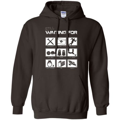 Sweatshirts Dark Chocolate / Small Still Waiting Part 2 Pullover Hoodie