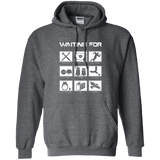 Sweatshirts Dark Heather / Small Still Waiting Part 2 Pullover Hoodie