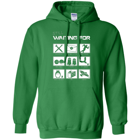 Sweatshirts Irish Green / Small Still Waiting Part 2 Pullover Hoodie