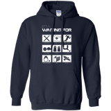 Sweatshirts Navy / Small Still Waiting Part 2 Pullover Hoodie