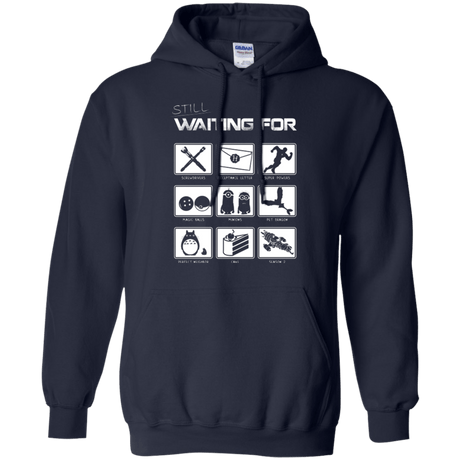 Sweatshirts Navy / Small Still Waiting Part 2 Pullover Hoodie