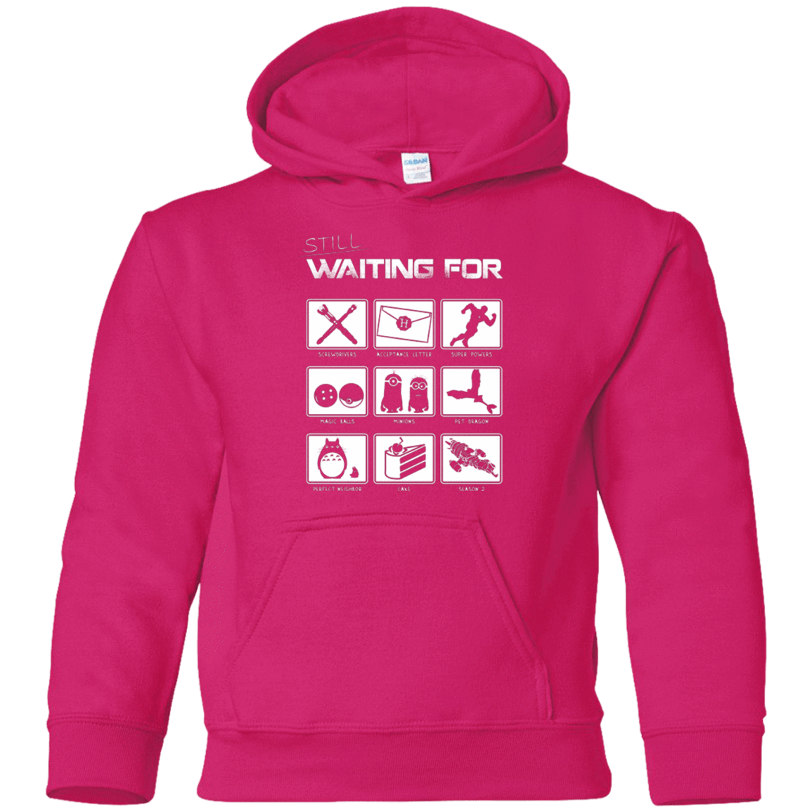 Sweatshirts Heliconia / YS Still Waiting Part 2 Youth Hoodie