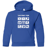Sweatshirts Royal / YS Still Waiting Part 2 Youth Hoodie