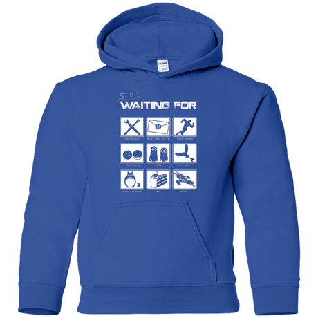 Sweatshirts Royal / YS Still Waiting Part 2 Youth Hoodie