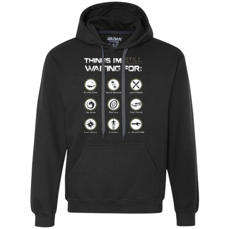 Sweatshirts Black / Small Still Waiting Premium Fleece Hoodie