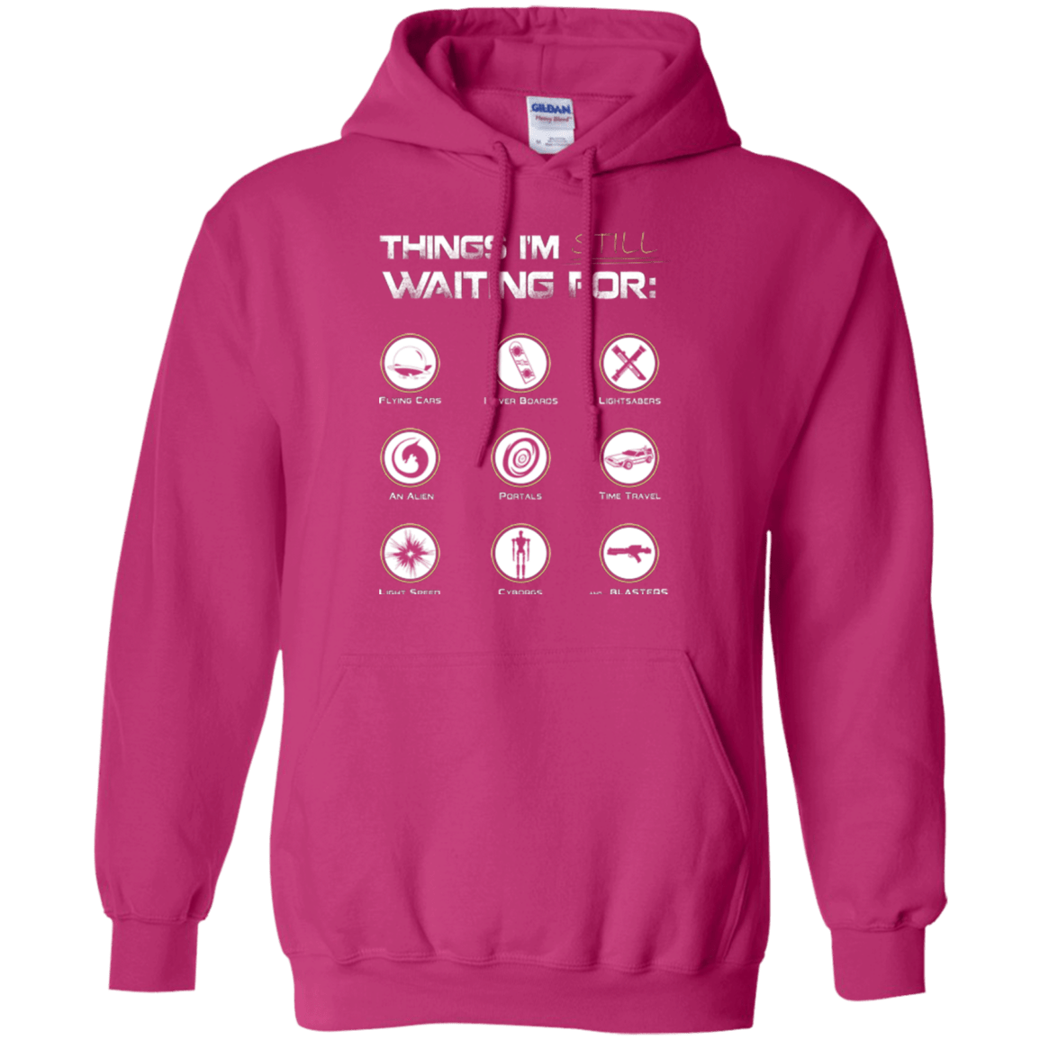 Sweatshirts Heliconia / Small Still Waiting Pullover Hoodie