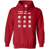 Sweatshirts Red / Small Still Waiting Pullover Hoodie
