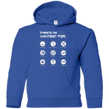 Sweatshirts Royal / YS Still Waiting Youth Hoodie