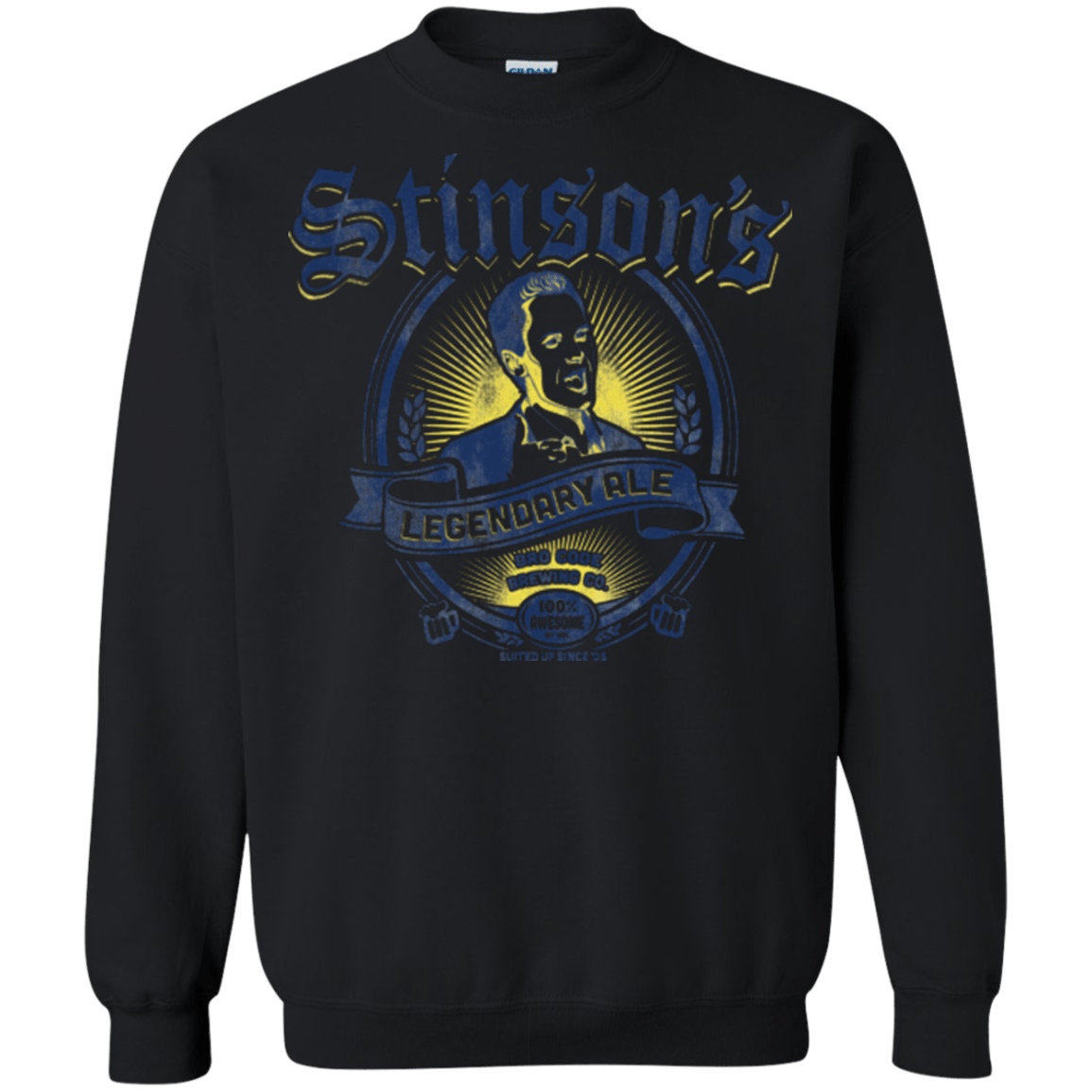 Sweatshirts Black / Small Stinsons Legendary Ale Crewneck Sweatshirt