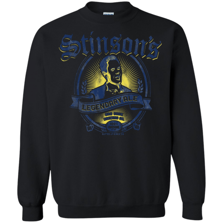 Sweatshirts Black / Small Stinsons Legendary Ale Crewneck Sweatshirt