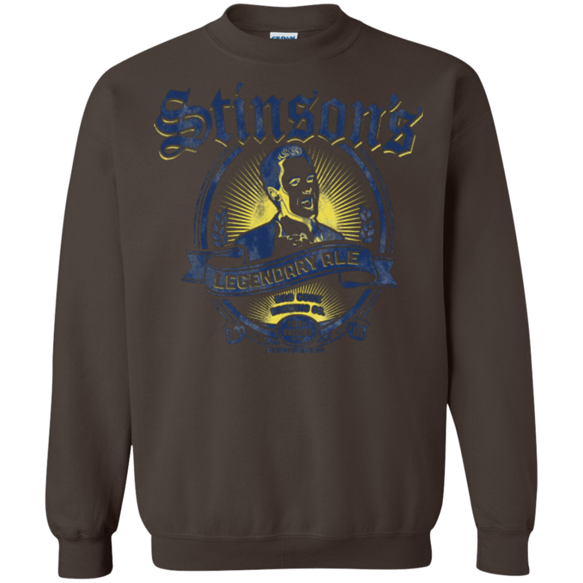 Sweatshirts Dark Chocolate / Small Stinsons Legendary Ale Crewneck Sweatshirt